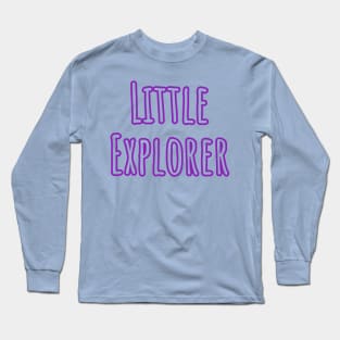 Little Explorer - Onesie Design Long Sleeve T-Shirt